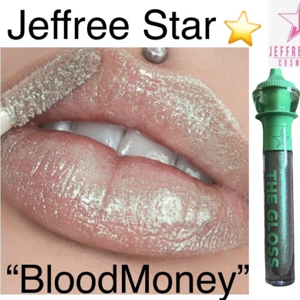 Jeffree Star Lipgloss in Blood Money New in Box